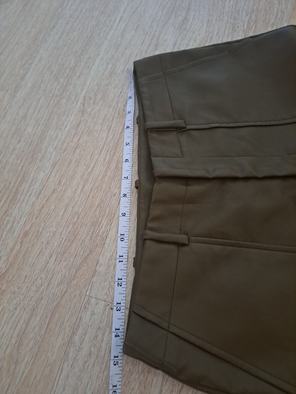 WAYF women  Olive Cargo Pants - Wide Leg Utility Style - Picture 4 of 8